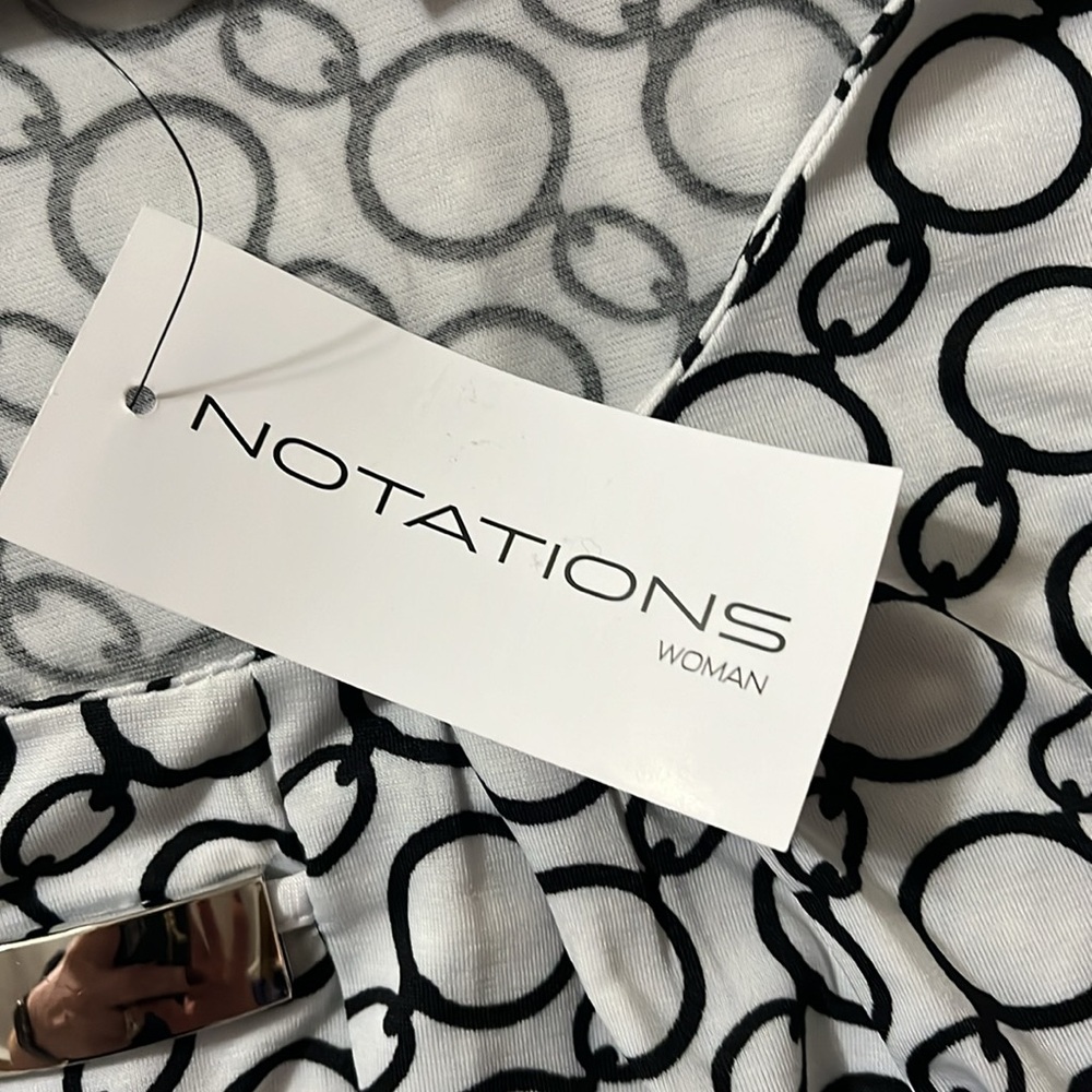 Brand new NWT Notations 1X lot of 2 blouses - Picture 5 of 8